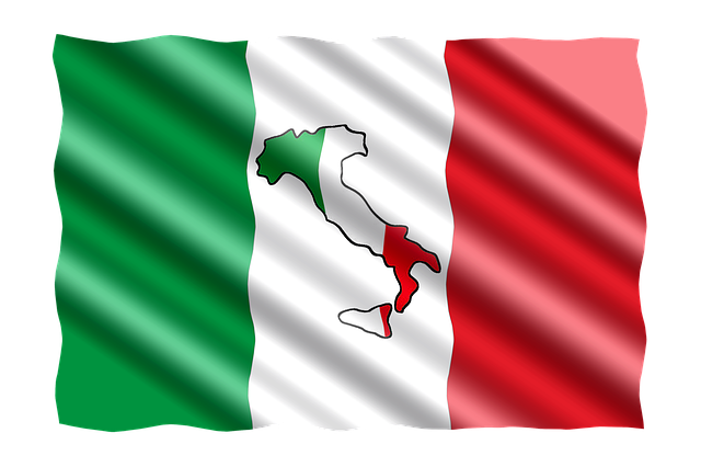 Italiaanse vlag, afbeelding Italië